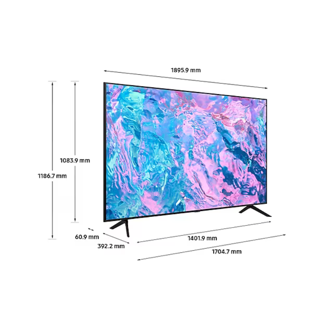 Samsung 85" CU7100 UHD HDR Smart TV